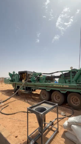 Remorque de forage ACR de 2 500 mt